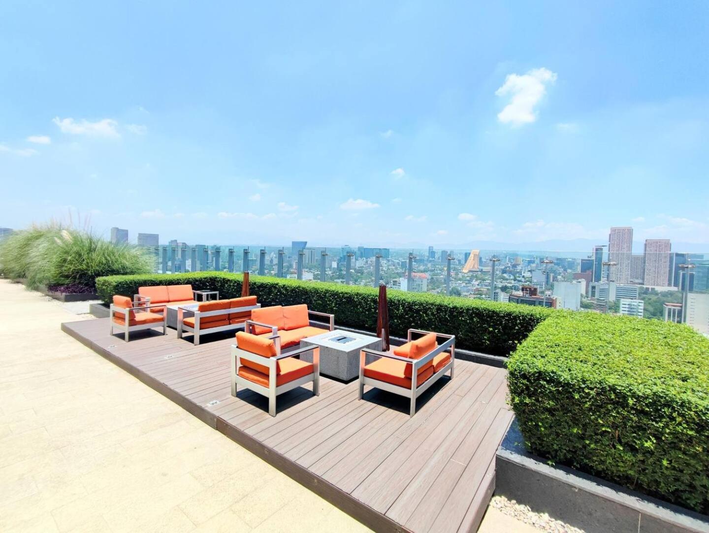 Luxurious High-Rise Hs Wifi, Amazing City Views Meksika Dış mekan fotoğraf